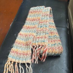 Multicolor Knit Scarf